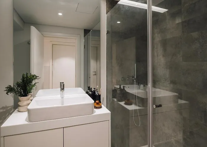 شقة Aveiro - 3 Bedrooms And Terrace In Amoreiras *