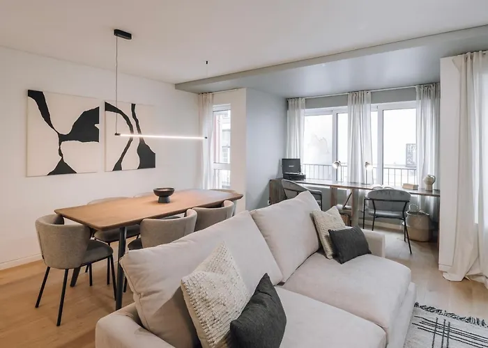 شقة Aveiro - 3 Bedrooms And Terrace In Amoreiras